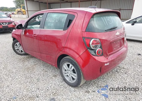 2015 Chevrolet Sonic Lt Auto from USA, damaged, VIN 1G1JC6SH9F4113781